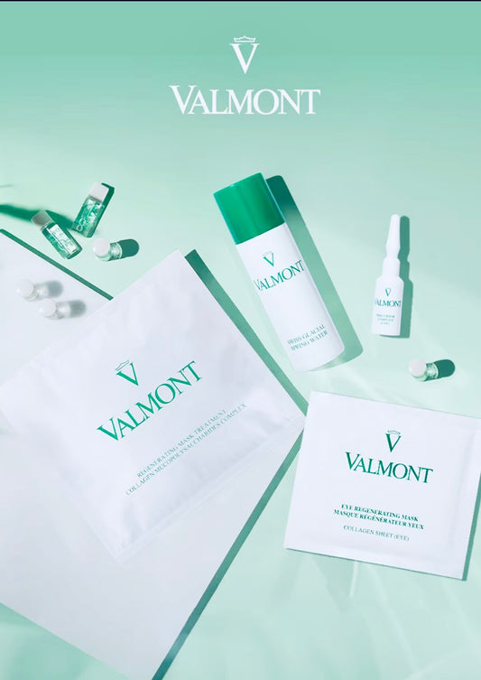 Valmont Regenerating Mask Treatment Collagen Repair Mask + Neck Mask 5pcs (Salon Size)