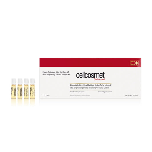 Cellcosmet Ultra Brightening Elasto-Collagen Enhanced Collagen Whitening Essence 12x1.5ml / 4x10ml (Salon Size)