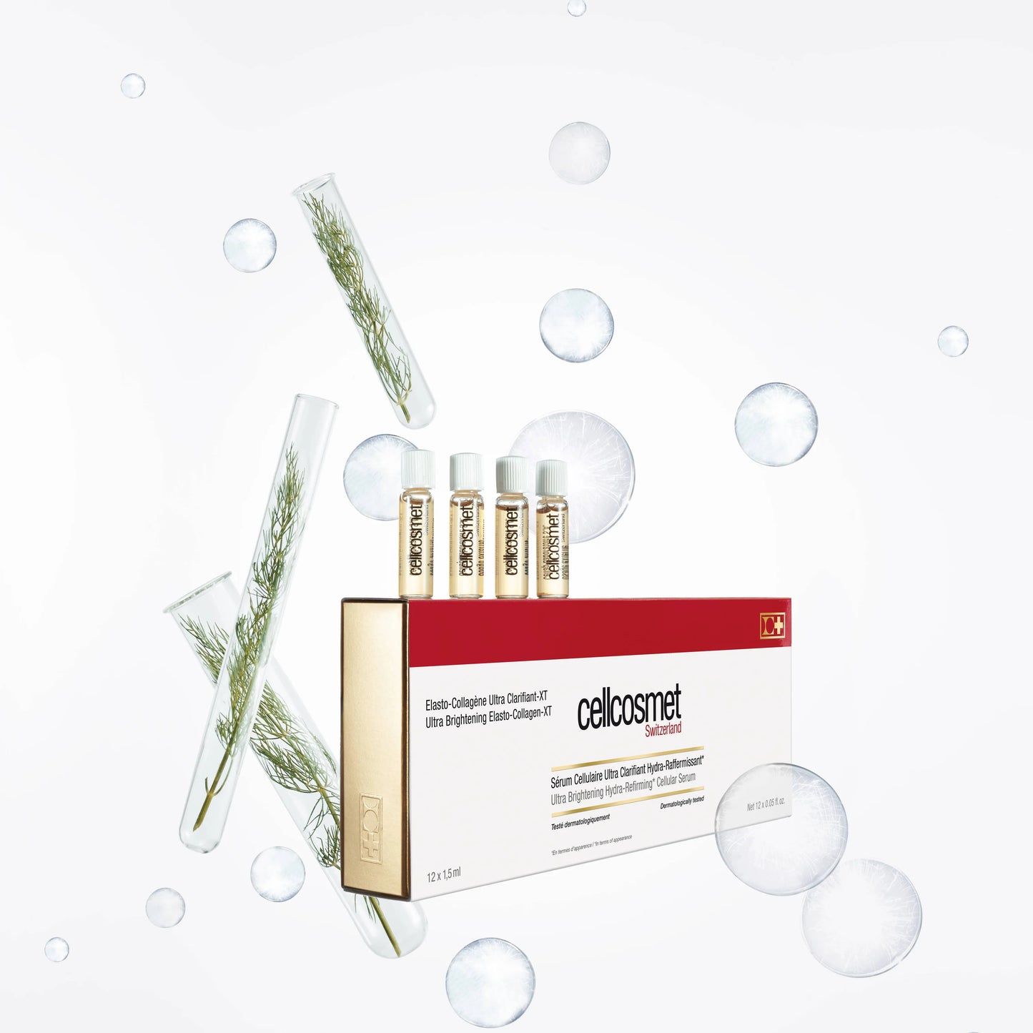 Cellcosmet Ultra Brightening Elasto-Collagen強化膠原蛋白美白精華 12x1.5ml / 4x10ml (院裝Salon Size)