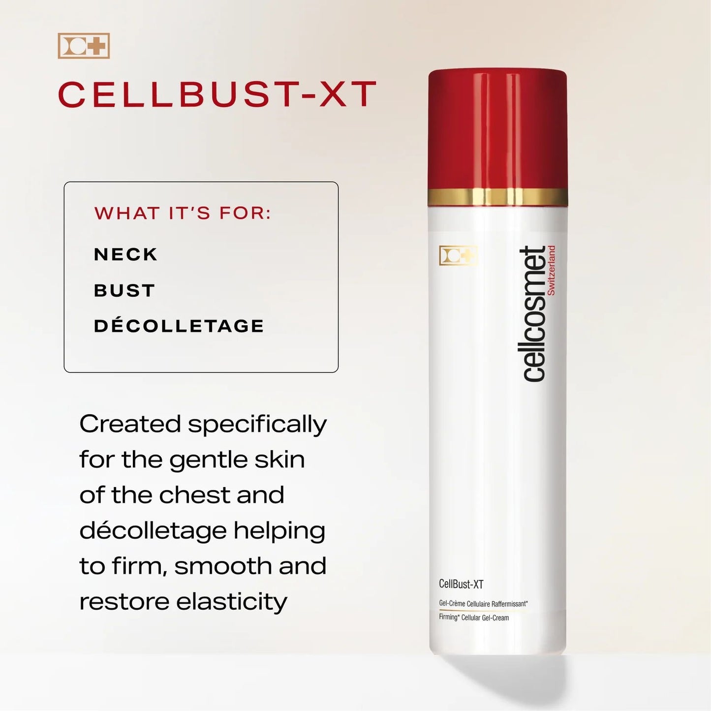 Cellcosmet CellBust-XT Gel Cream 豐盈彈性美胸霜100ml