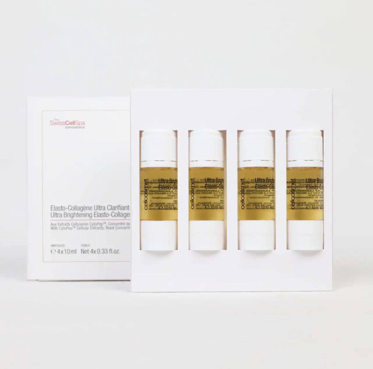 Cellcosmet Ultra Brightening Elasto-Collagen Enhanced Collagen Whitening Essence 12x1.5ml / 4x10ml (Salon Size)