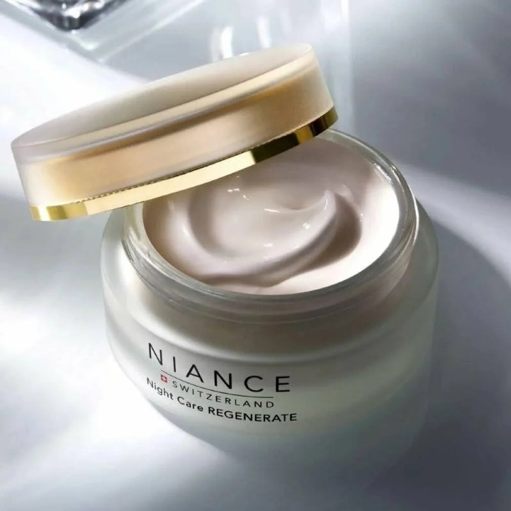 Niance Night Care REGENERATE冰川晚間修護面霜 200ml (院裝 Salon Size)