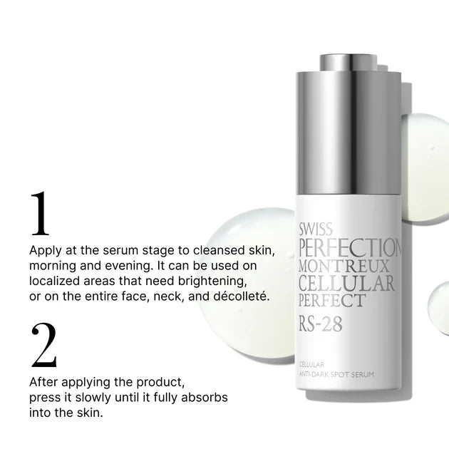 Swiss Perfection RS-28 Cellular Anti-Dark Spot Serum RS-28活細胞抗黑斑美白精華 30ml