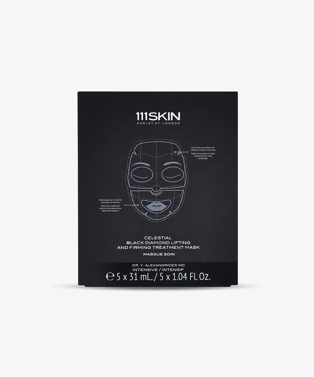 111SKIN Black Diamond Lifting & Firming Face Mask黑鑽緊致提升面膜 10 x 31ml