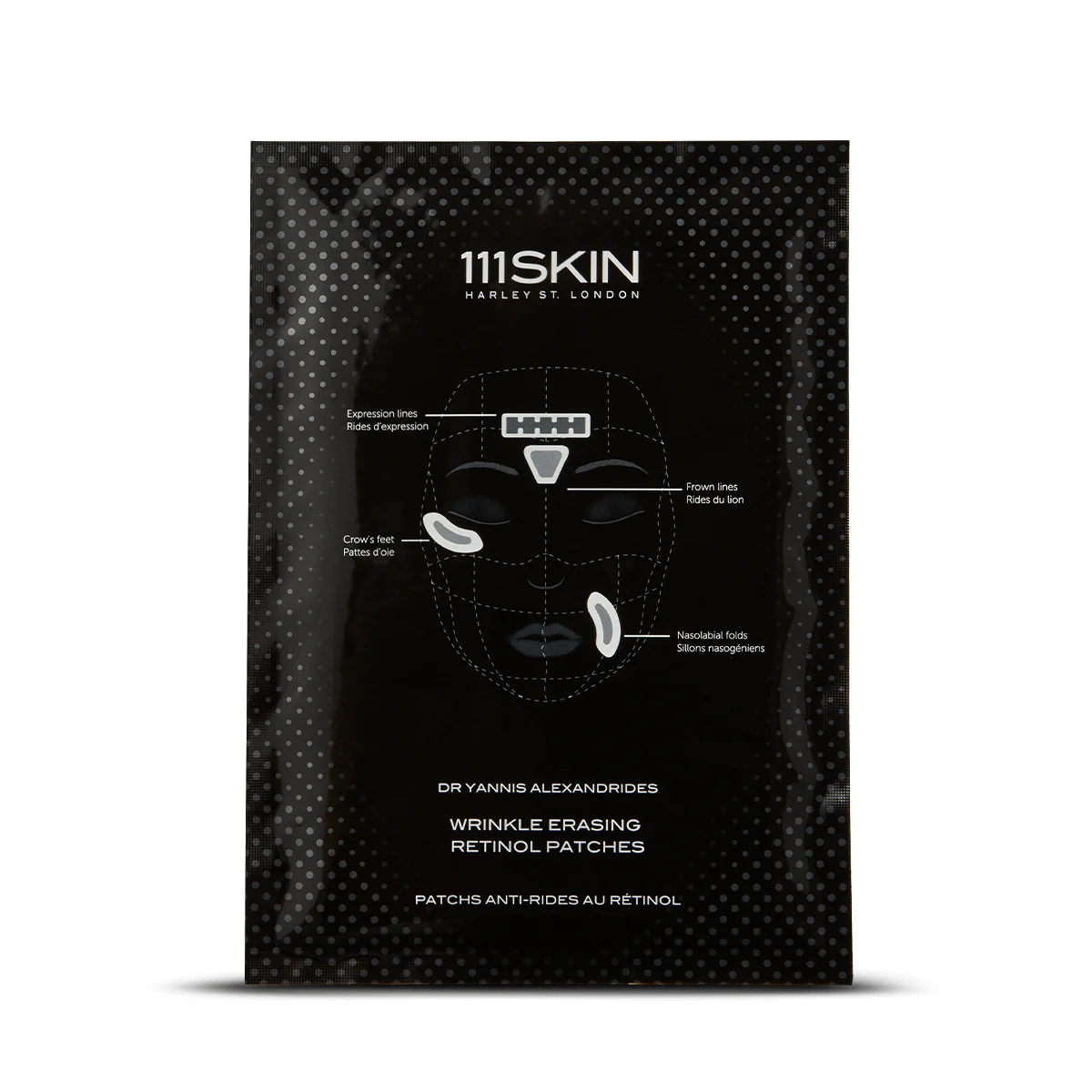 111SKIN Black Diamond Wrinkle Erasing Retinol Patches 微針去紋面膜 3sets