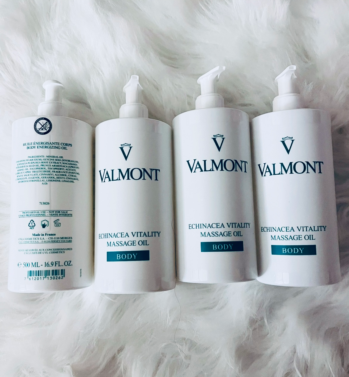 Valmont Echinacea Vitality Massage Oil 活力緊致按摩油500ml (只提供美容院裝)