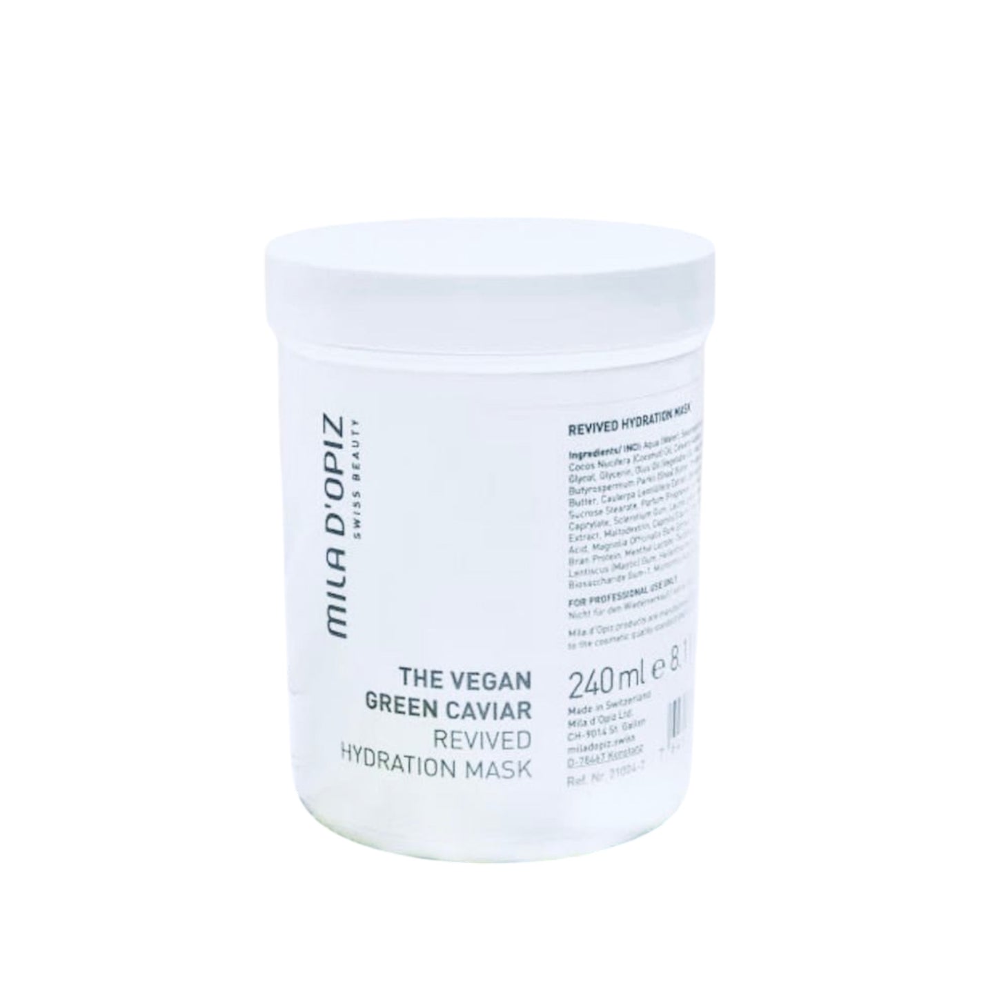 Mila D’Opiz The Vegan Green Caviar Revived Hydration Mask 綠魚子海藻保濕舒緩面膜240ml (院裝 Salon Size)