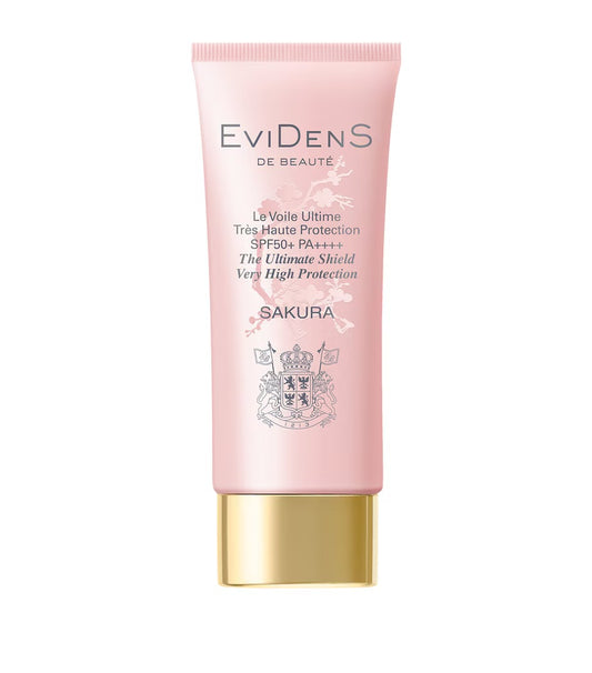NEW 2026 ! Evidens The Ultimate Shield Very High Protection SPF 50 PA++++ 高效抗氧護膚防曬 50ml