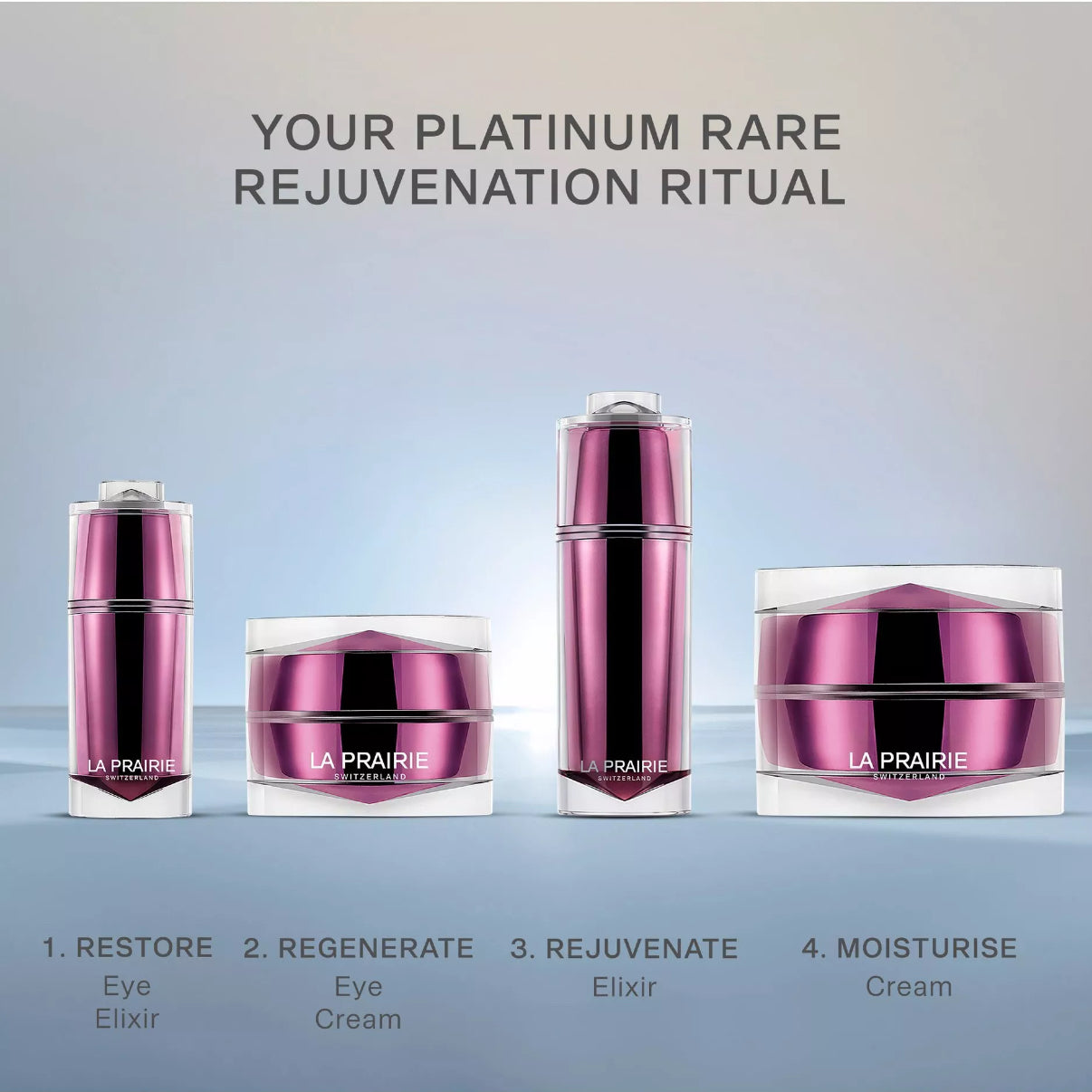 La Prairie Platinum Rare Rejuvenation Set 䤭世鉑金體驗套裝￼