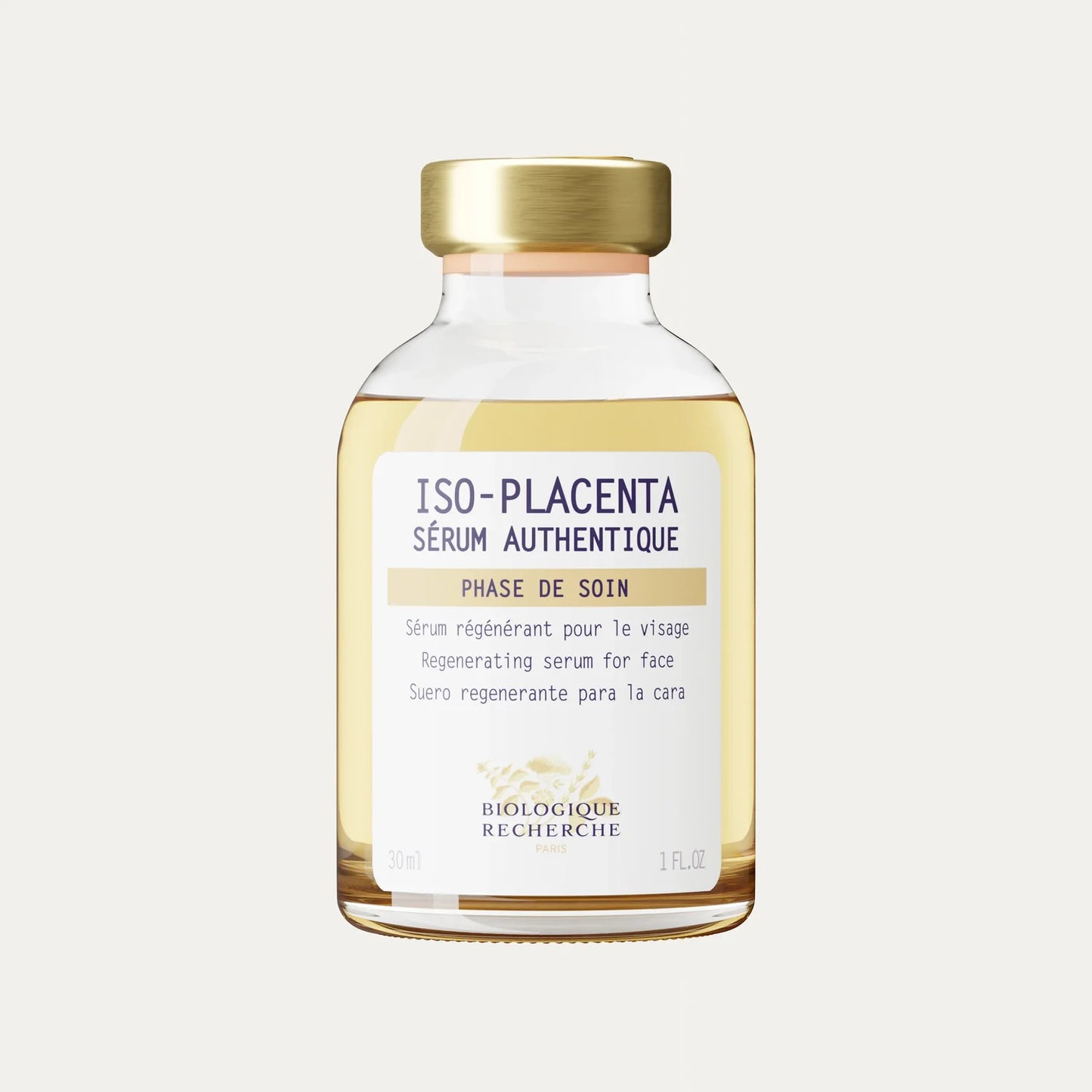 Biologique Recherche ISO-PLACENTA Serum 植物胎盤精華原液 30ml / 125ml 院裝 Salon Size