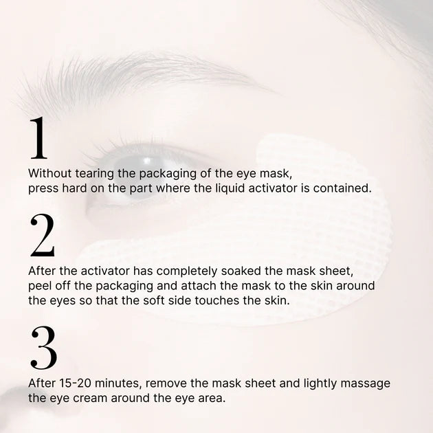 Swiss Perfection RS-28 Collagen Eye Mask RS-28活細胞膠原眼部護理套裝 7pcs + Eye Cream 5ml