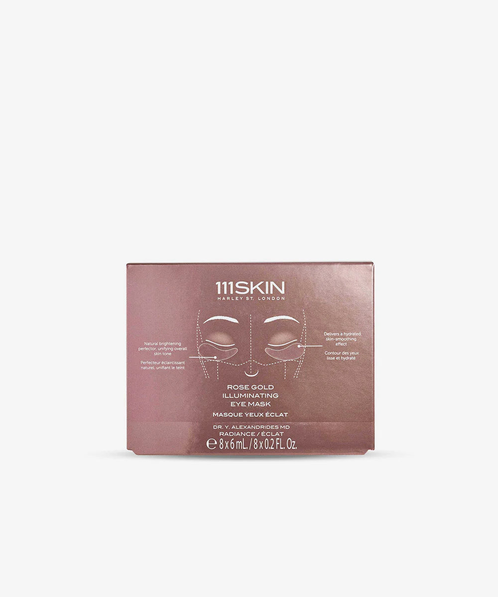 111SKIN Rose Gold illuminating Eye Mask 8pcs x 6ml / 24 x 6ml (Salon Size)